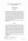 Research paper thumbnail of ONASIS R ORTEGA, DOS CARAS DE LA FILOSOFÍA POLÍTICA CONTEMPORÁNEA