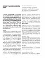 Research paper thumbnail of Convergence of visual and tactile shape processing in the human lateral occipital complex