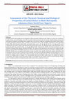 Research paper thumbnail of Assessment of the Physical, Chemical and Biological Properties of Sachet Water in Mubi Metropolis, Adamawa State North East, Nigeria