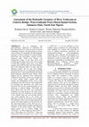 Research paper thumbnail of Assessment of the Hydraulic Geometry of River Yedzeram at Lokuwa Bridge, Wuro-Gudeand Wuro-MayoChannel Section, Adamawa State, North East Nigeria