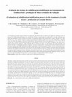 Research paper thumbnail of Avaliação da técnica de solidificação/estabilização no tratamento de resíduo têxtil: produção de bloco cerâmico de vedação