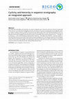 Research paper thumbnail of Cyclicity and hierarchy in sequence stratigraphy: an integrated approach