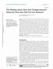 Research paper thumbnail of The Mediterranean Diet And Cardioprotection: Historical Overview And Current Research