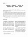 Research paper thumbnail of Estimación de la Estatura a Partir de las Dimensiones de la Dentición Temporal