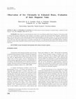 Research paper thumbnail of Observation of Sex Chromatin in Exhumed Bones, Evaluation of their Diagnosis Value