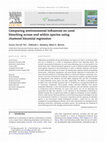 Research paper thumbnail of Comparing environmental influences on coral bleaching across and within species using clustered binomial regression