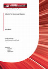 Research paper thumbnail of Editorial: the meaning of migration