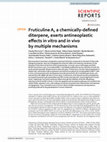 Research paper thumbnail of Fruticuline A, a chemically-defined diterpene, exerts antineoplastic effects in vitro and in vivo by multiple mechanisms