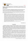 Research paper thumbnail of Positive relationship between soil fertility, plant diversity, and gall richness