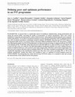 Research paper thumbnail of Defining poor and optimum performance in an IVF programme