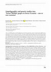 Research paper thumbnail of Ampelographic and genetic studies into 'Teran'/'Refosk' grapes in Istria (Croatia) - one or two varieties?