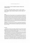 Research paper thumbnail of Cancer incidence in heart transplant recipients with previous neoplasia history