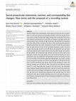 Research paper thumbnail of Sacral Preauricular Extensions, Notches and Corresponding Iliac Changes: New Terms and the Proposal of a Recording System