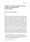 Research paper thumbnail of TEDBİR NAFAKASINA İLİŞKİN GÜNCEL YARGITAY KARARLARININ İNCELENMESİ 2021- Dr. Öğr. Üyesi Cüneyt PEKMEZ