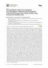 Research paper thumbnail of Elevated Black Carbon Concentrations and Atmospheric Pollution around Singrauli Coal-Fired Thermal Power Plants (India) Using Ground and Satellite Data