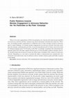 Research paper thumbnail of Public Relations towards Member Engagement in Advocacy Networks: the 'No Pesticides on My Plate' Campaign