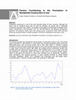 Research paper thumbnail of Factors contributing to the fluctuation in residential construction in Iran