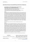 Research paper thumbnail of Keterikatan Interpersonal pada Beberapa Etnis Besar di Indonesia