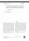 Research paper thumbnail of Bariatrik Cerrahi Cinselliği Etkiler Mi? Sistematik Derleme