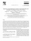 Research paper thumbnail of Quaternary geomorphological evolution of the Kunlun Pass area and uplift of the Qinghai-Xizang (Tibet) Plateau