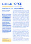 Research paper thumbnail of Zone Euro : Une Enfance Difficile