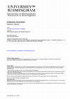 Research paper thumbnail of Literary tourism: Brazilian literature through anglophone lenses