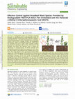 Research paper thumbnail of Effective Control against Broadleaf Weed Species Provided by Biodegradable PBAT/PLA Mulch Film Embedded with the Herbicide 2-Methyl-4-Chlorophenoxyacetic Acid (MCPA)