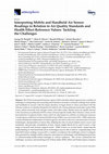 Research paper thumbnail of Interpreting Mobile and Handheld Air Sensor Readings in Relation to Air Quality Standards and Health Effect Reference Values: Tackling the Challenges