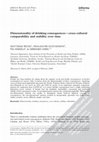 Research paper thumbnail of Dimensionality of drinking consequences-cross-cultural comparability and stability over time