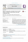 Research paper thumbnail of Species composition and plant traits of south Atlantic European coastal dunes and other comparative data