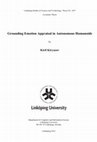 Research paper thumbnail of Grounding Emotion Appraisal in Autonomous Humanoids