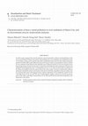 Research paper thumbnail of Characterization of heavy metal pollution in river sediment of Hanoi City and its downstream area by multivariate analyses