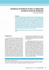 Research paper thumbnail of Análisis de los modelos 3D para la simulación de flujo en aguas de transición