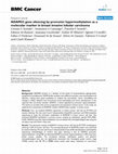 Research paper thumbnail of ADAM 33 gene silencing by promoter hypermethylation as a molecular marker in breast invasive lobular carcinoma