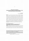 Research paper thumbnail of Análise crítica do discurso do programa nacional de formação de educadoras(es) ambientais - profea: pela não desescolarização da educação ambiental