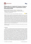 Research paper thumbnail of Optimization of a Confined Jet Geometry to Improve Film Cooling Performance Using Response Surface Methodology (RSM)