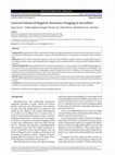 Research paper thumbnail of Contrast-enhanced magnetic resonance imaging assessment of scar size in patients with chronic myocardial infarction