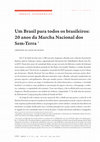 Research paper thumbnail of Um Brasil para todos os brasileiros: 20 anos da Marcha Nacional dos Sem-Terra 1