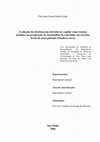 Research paper thumbnail of Avaliação da eficiência da eletroforese capilar como técnica analítica na prospecção de metabólitos de esteróides em extratos fecais de onça-pintada (Panthera onca)