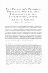 Research paper thumbnail of The Pardoner's Promises: Preaching and Policing Indulgences in the Fourteenth-Century English Church