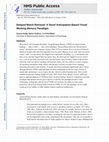 Research paper thumbnail of Delayed Match Retrieval: a novel anticipation-based visual working memory paradigm