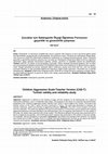 Research paper thumbnail of Children Aggression Scale-Teacher Version (CAS-T): Turkish validity and reliability study