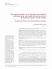 Research paper thumbnail of El imaginario andaluz en la migración transatlántica contemporánea: Los fondos del Archivo General de Andalucía sobre el Río de la Plata