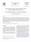 Research paper thumbnail of Hygroscopicity and water vapor permeability of Kraft paper impregnated with starch acetate