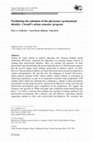 Research paper thumbnail of Facilitating the initiation of the physician's professional identity: Cornell's urban semester program