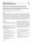 Research paper thumbnail of Biallelic variants in the ciliary gene TMEM67 cause RHYNS syndrome