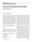 Research paper thumbnail of Molecular Variability in North Indian Isolates of Cylindrocladium quinquieseptatum Causing Eucalyptus Leaf and Seedling Blight