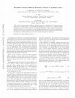 Research paper thumbnail of Bistability between different dissipative solitons in nonlinear optics