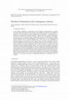 Research paper thumbnail of The Role of Nationalism in the Contemporary Antarctic