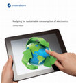 Research paper thumbnail of Nudging for sustainable consumption of electronics